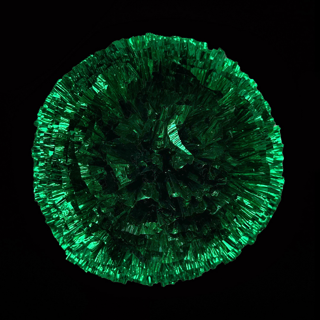 Fluffy All Metallic - Green (96)